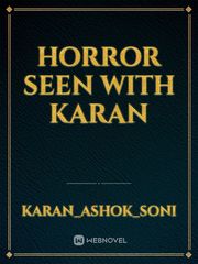 Horror seen with karan Book