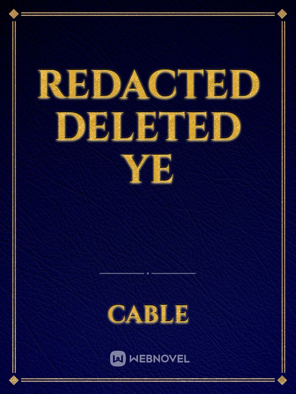 redacted deleted ye Book