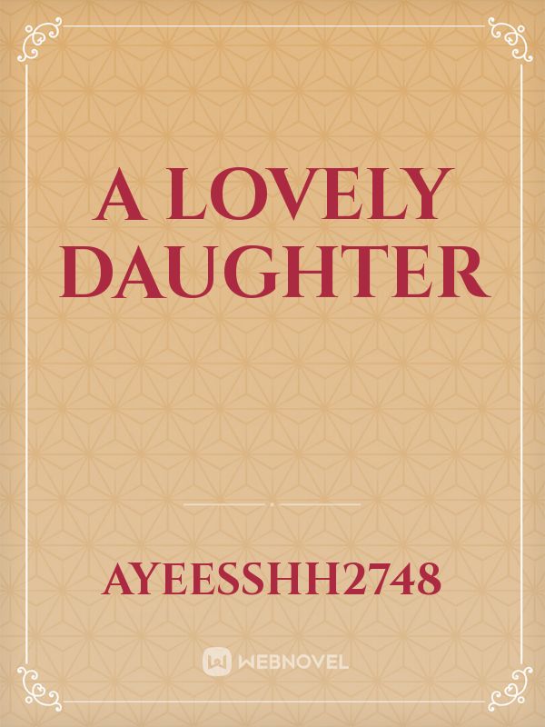 A lovely Daughter Book