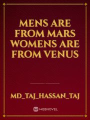 Mens are from Mars womens are from venus Book