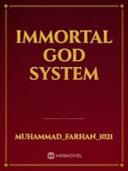 Immortal God System Book
