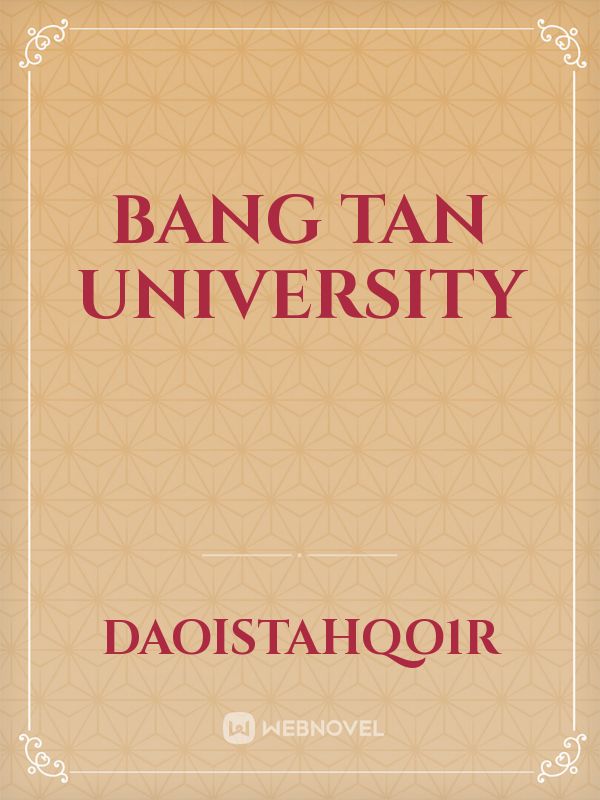 Bang tan university Book