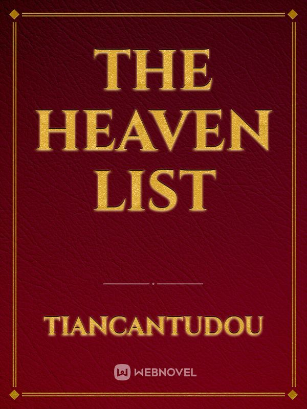 The Heaven List Book