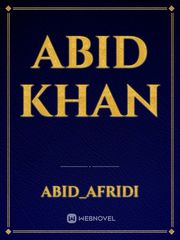 Abid khan Book