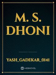M. S. Dhoni Book