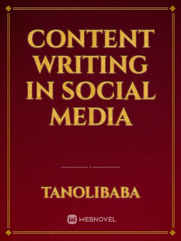 Content Writing In Social Media
