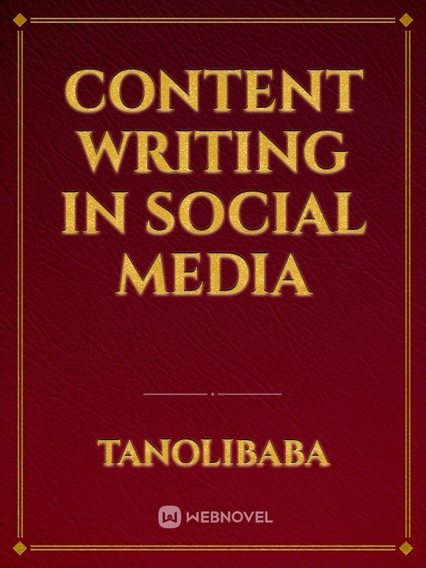 Content Writing In Social Media