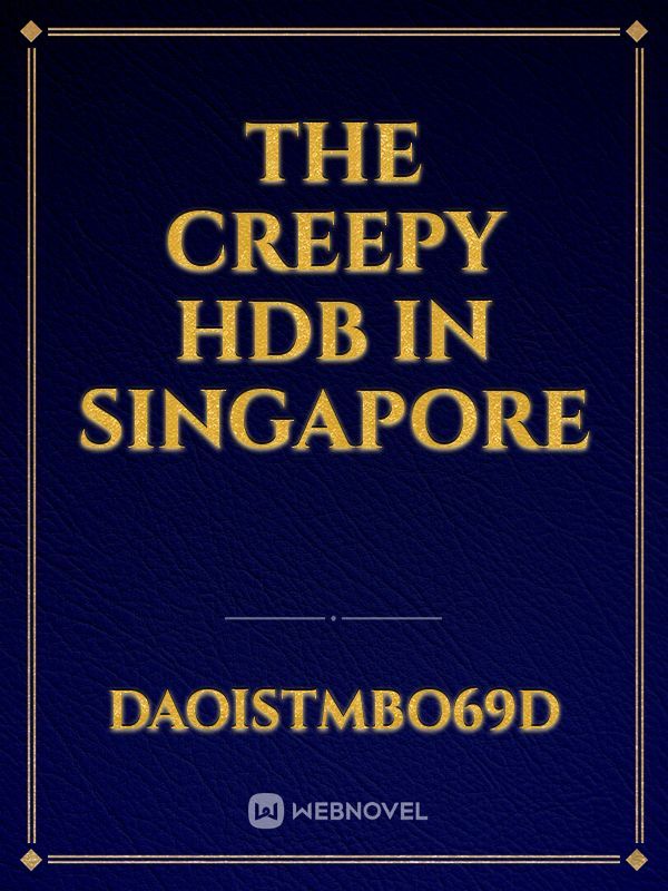 The creepy HDB in Singapore Book