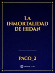 La inmortalidad de hidan Book