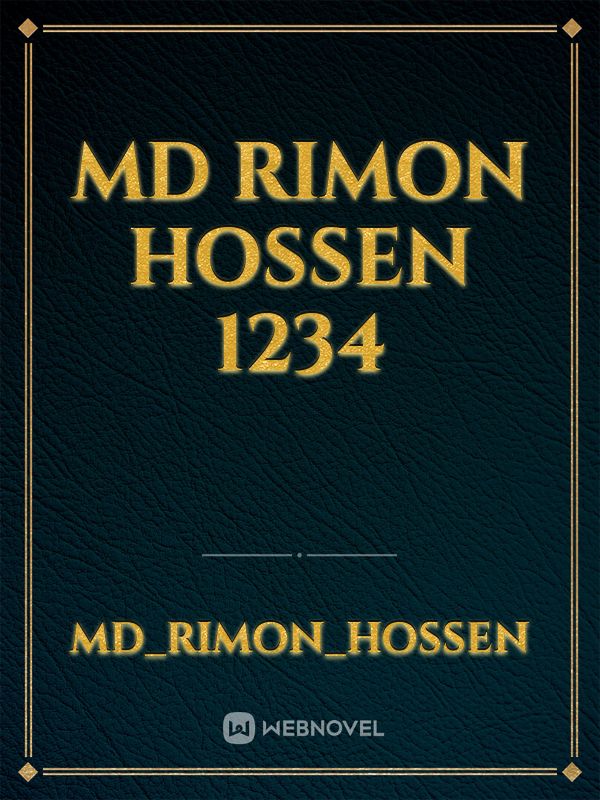 Md Rimon Hossen 1234 Book
