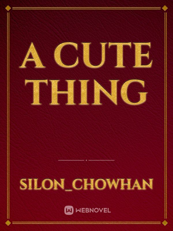 A cute thing Book