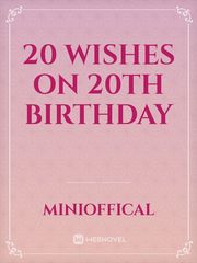 20 wishes on 20th birthday Book