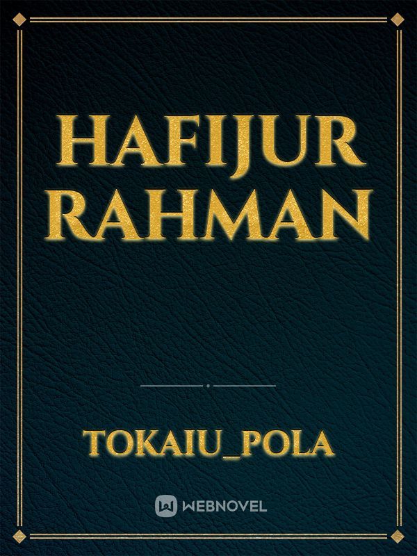 Hafijur rahman Book