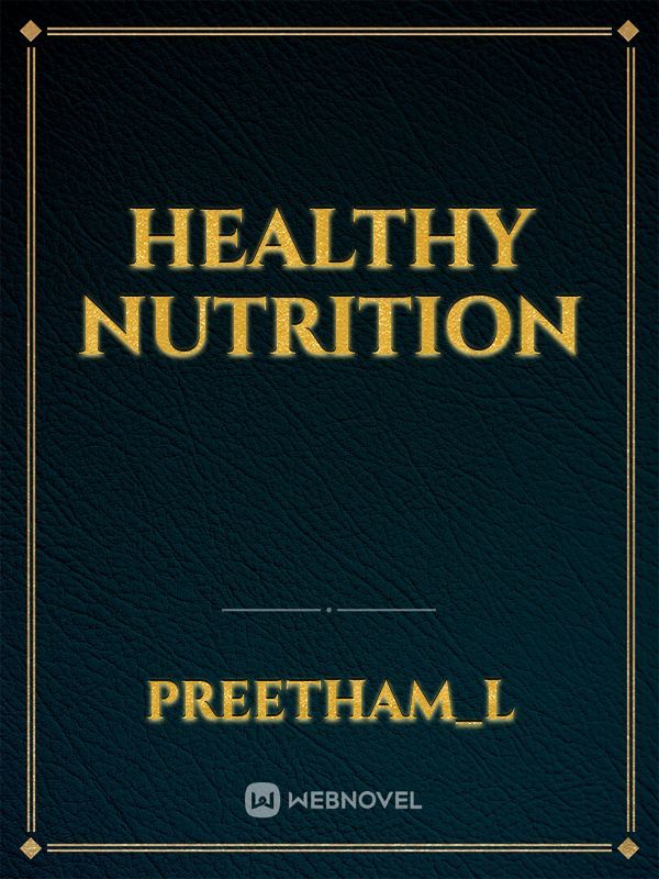 Healthy Nutrition Book