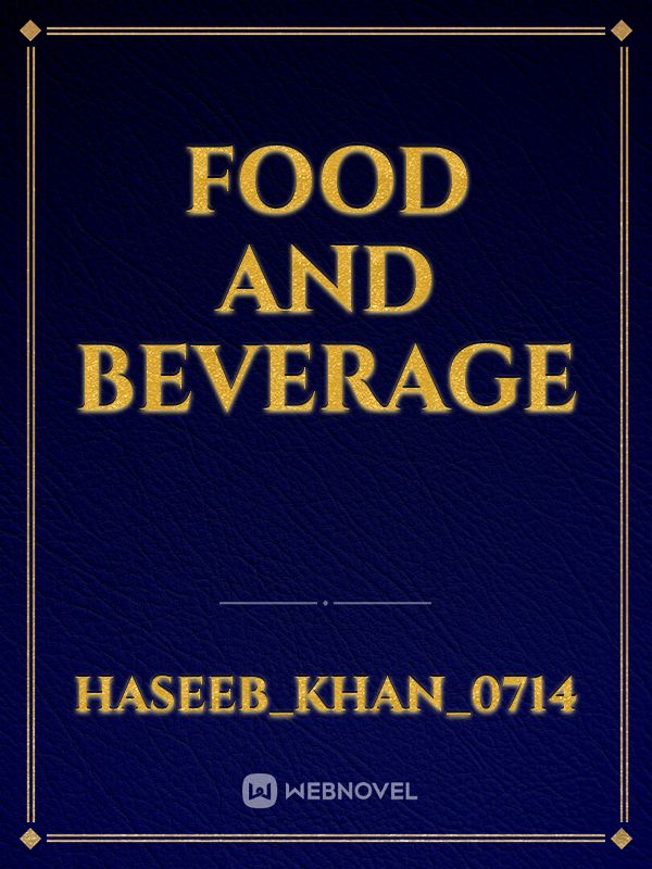 Food and beverage Book
