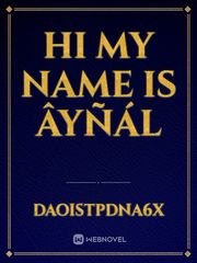Hi my name is Âyñál Book