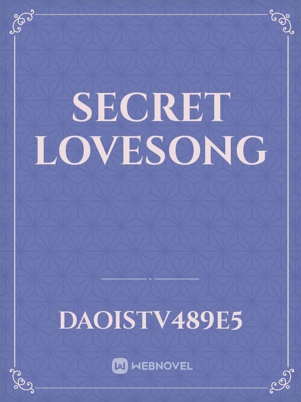 Secret lovesong Book