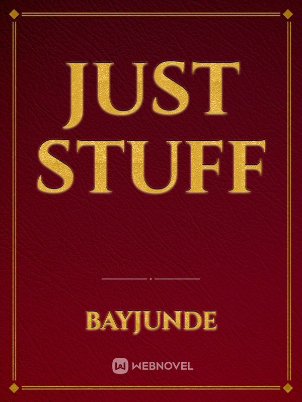 Just Stuff Book