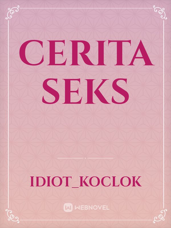 CERITA SEKS Book