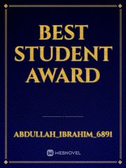 Best student award Book