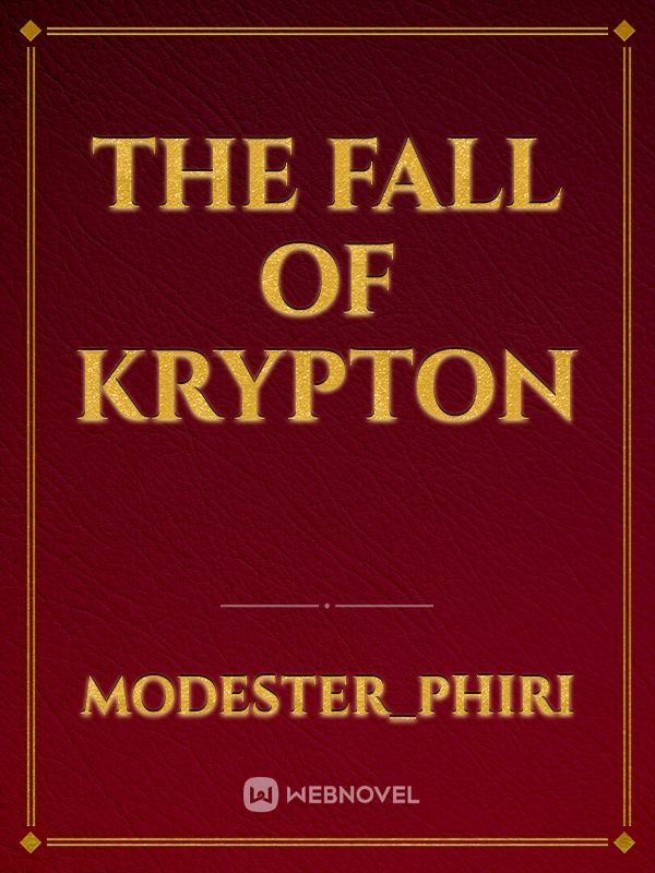 The fall of krypton