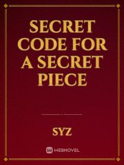 Secret Code For a Secret Piece Book