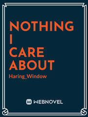 Nothing I Care About Book