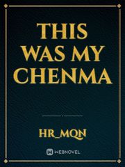this was my chenma Book