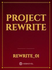Project Rewrite Book