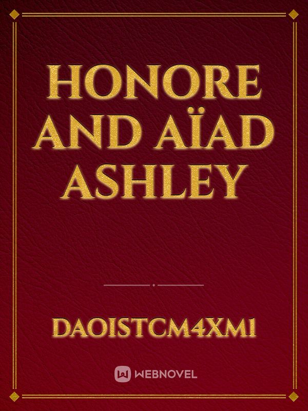 Honore and Aïad Ashley Book