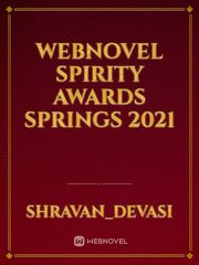 Webnovel Spirity Awards Springs 2021 Book