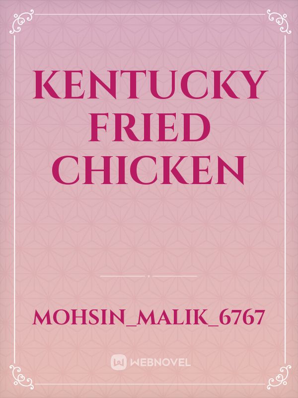 Kentucky Fried Chicken Book