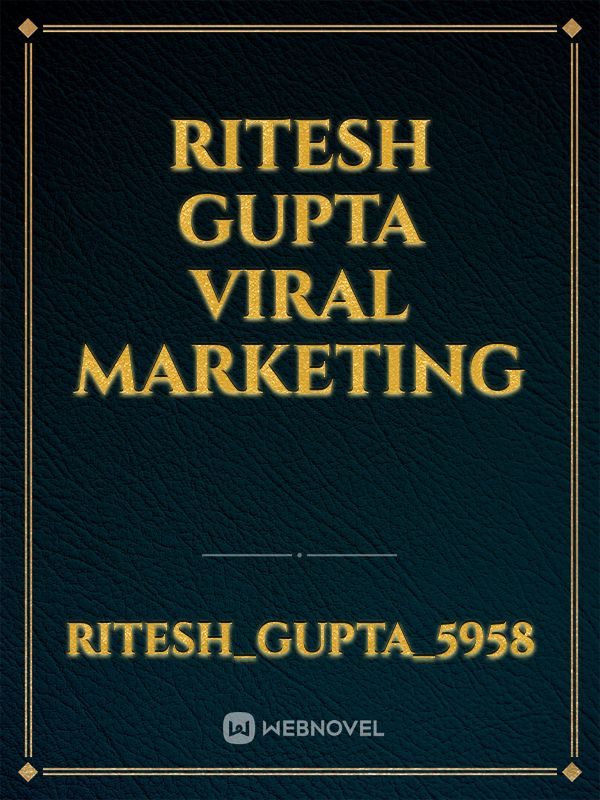 Ritesh gupta viral marketing Book