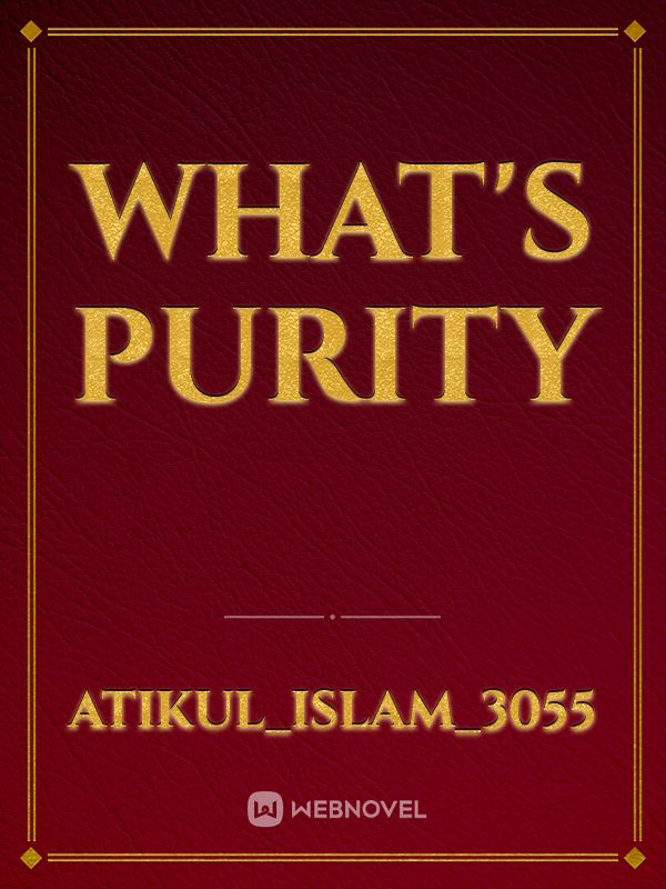 What's Purity Book