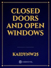 Closed doors and open windows Book