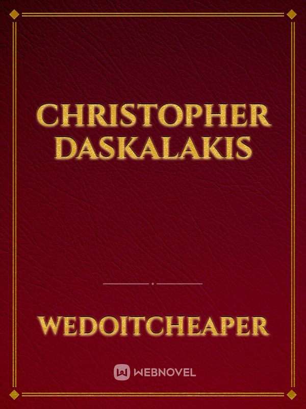 Christopher Daskalakis