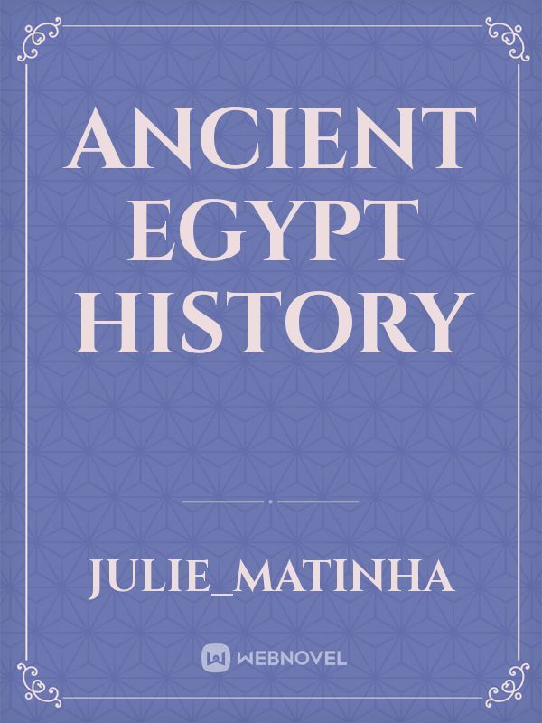 Ancient Egypt history Book