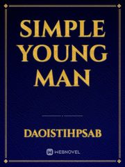 Simple young man Book