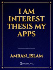 i am interest  thesis my apps Book