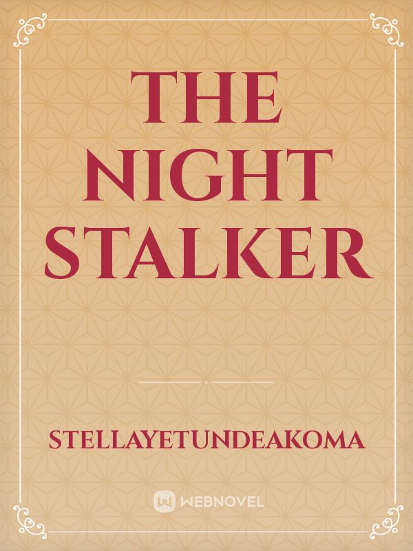 The night stalker Book