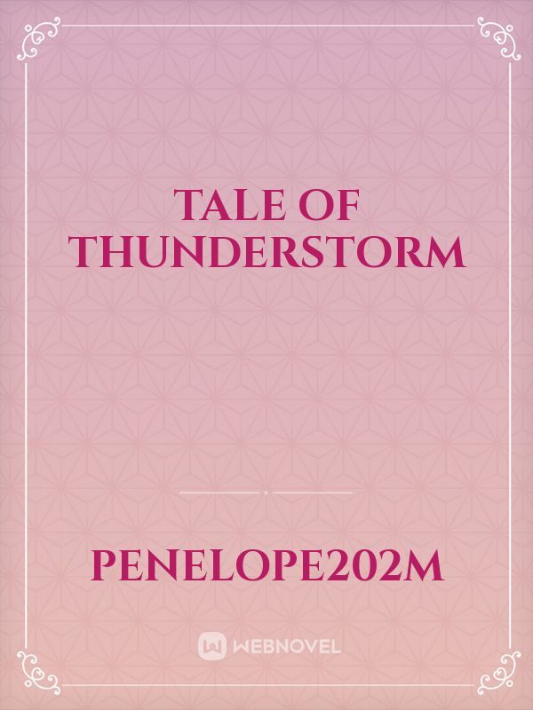 Tale of thunderstorm