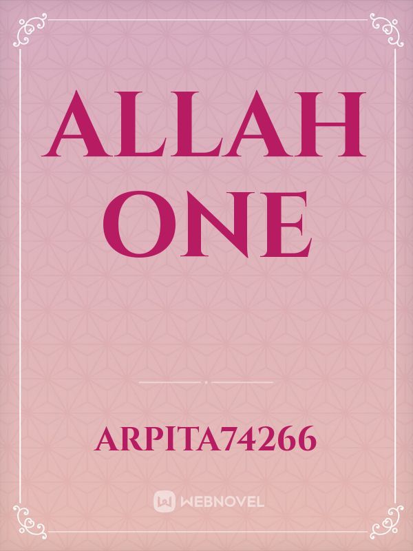 Allah One Book