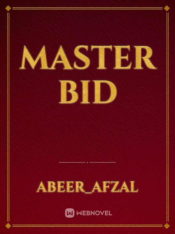 Master bid Book