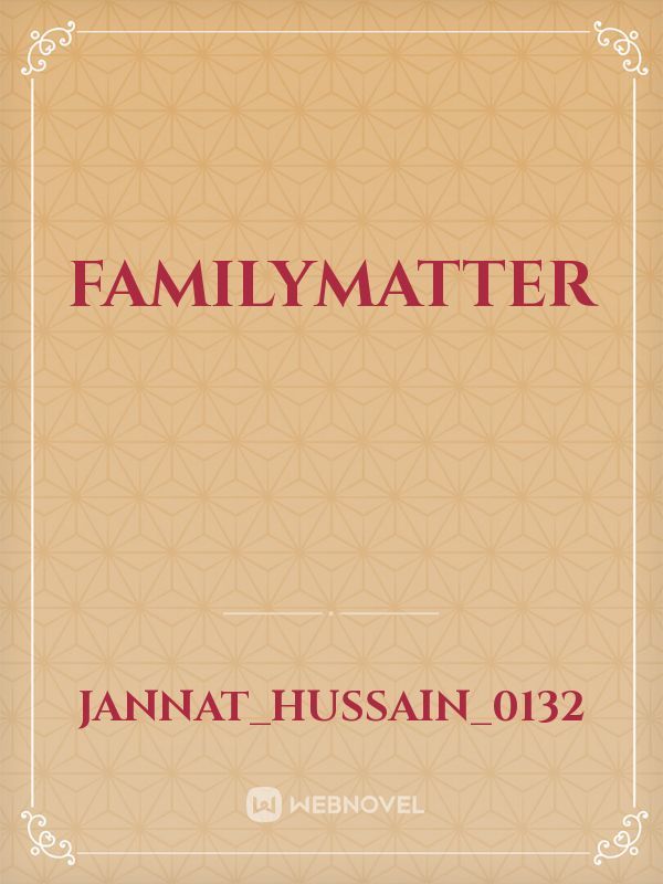 Familymatter Book