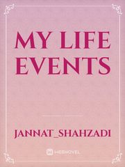 My life Events Book