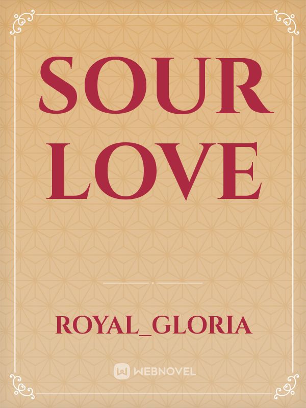 Sour love Book