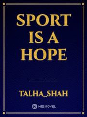 Sport is a hope Book