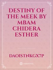 DESTINY OF THE MEEK 
BY
MBAM CHIDERA ESTHER Book