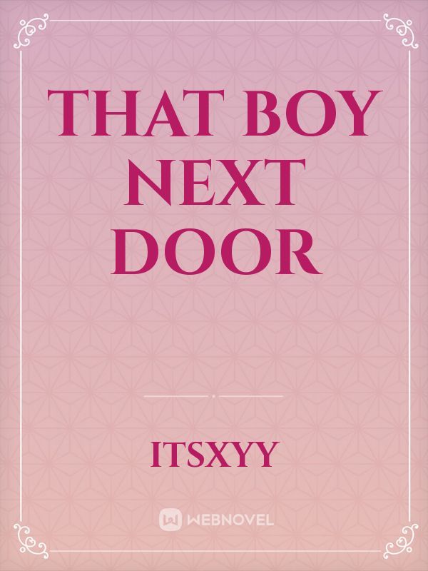 That Boy Next Door