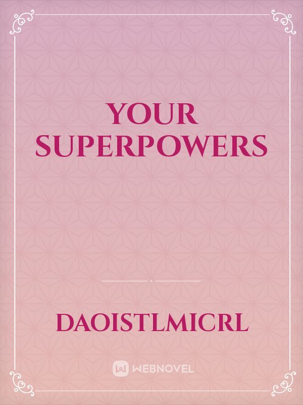 Your superpowers Book
